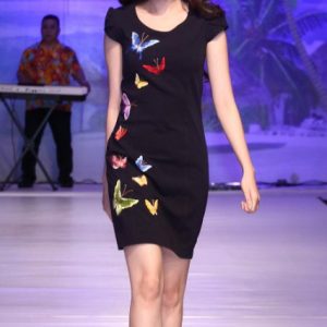 ĐẦM THÊU TAY BƯỚM
